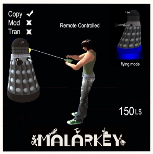 Second Life Marketplace Dalek Remote Controlled